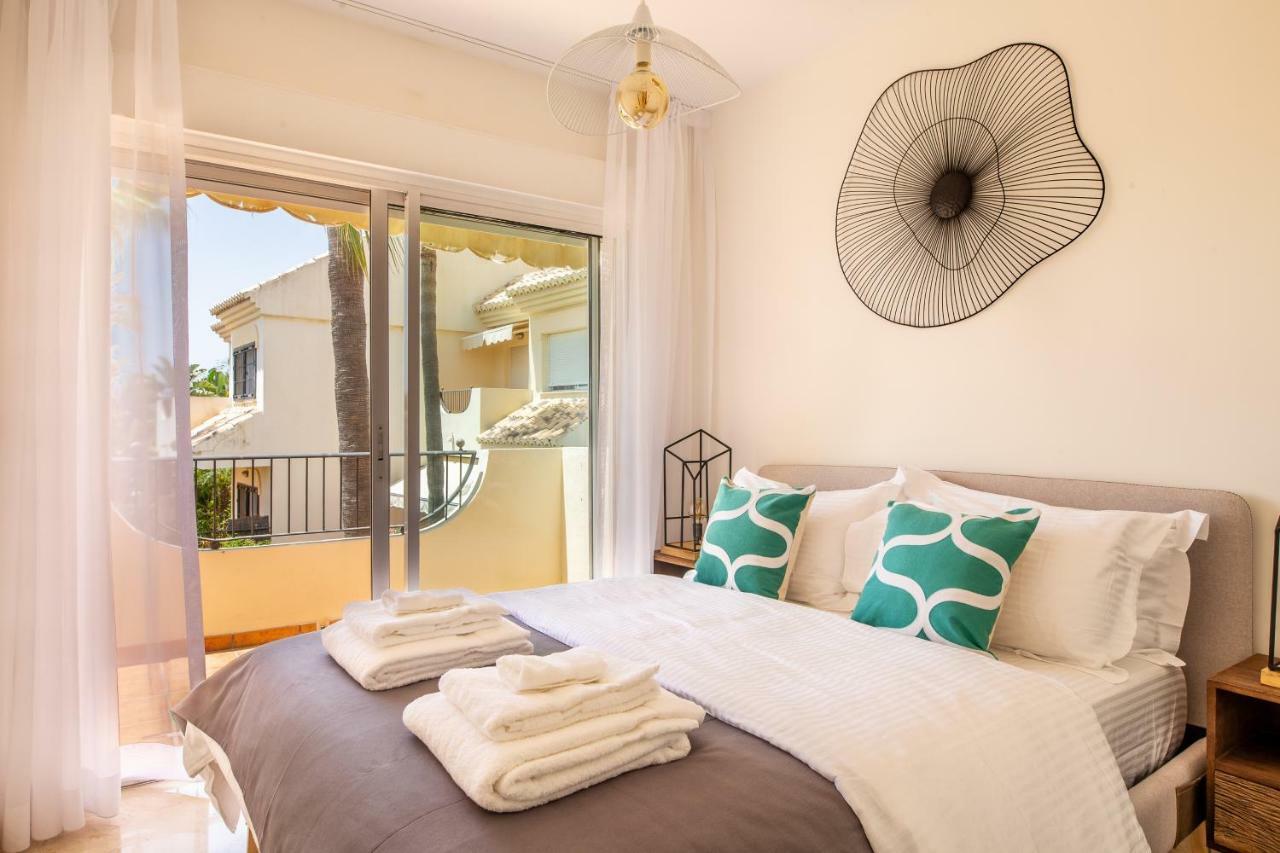 Stylish Townhouse In Beachfront Complex ماربيا المظهر الخارجي الصورة